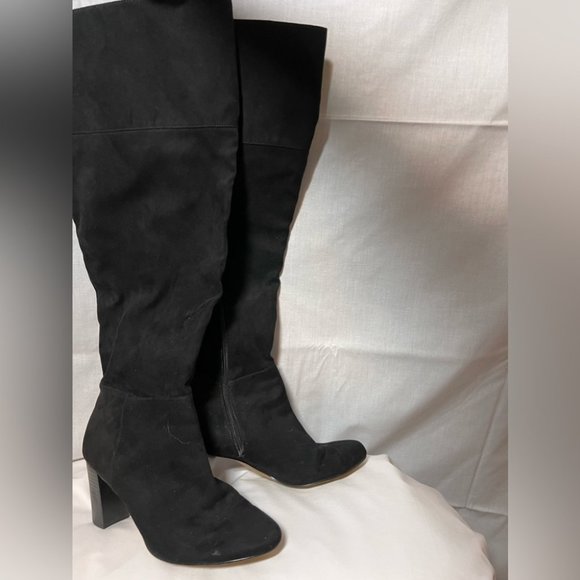 Bella Vita Tall Black Boots knee high size 10W - Picture 2 of 3